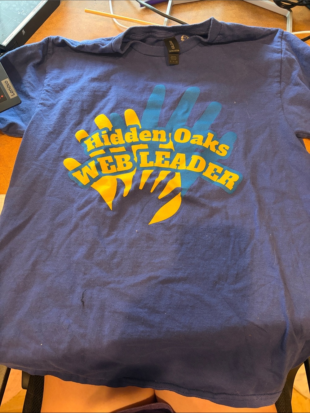 Hidden Oaks Web Leader Blue T-Shirt